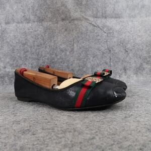 Sen-o-ra Shoes Womens 38 Flats Fashion Slip On Casual Dressy Going Out Black Red